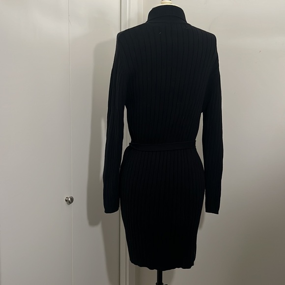 Jessica Robe Sweater with Tie Up and Ribbed Texture - Picture 5 of 8